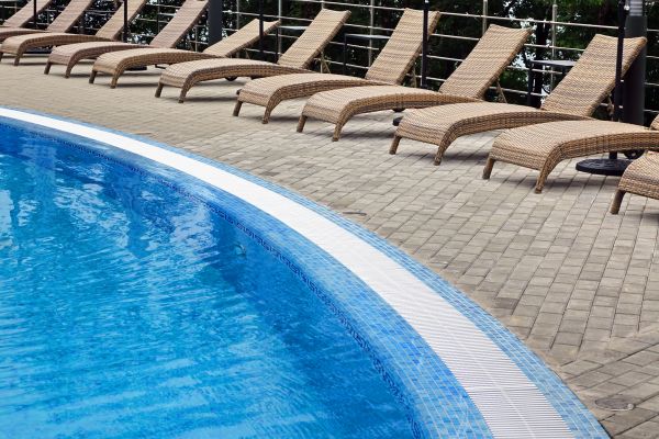 Cost of Poolside Hardscaping in Mount Pleasant